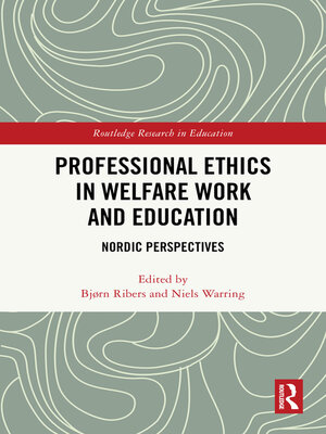 cover image of Professional Ethics in Welfare Work and Education